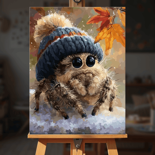 Paint by numbers - Frozen Spider - MyArt