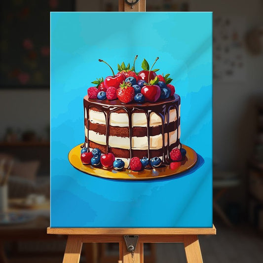 Paint by numbers - Fruit Crown - MyArt