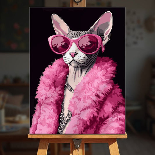Paint by numbers - Fur Boss - MyArt