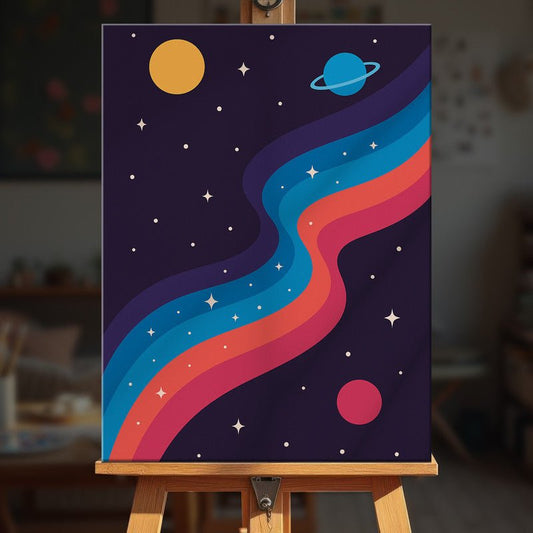 Paint by numbers - Galactic Flow - MyArt