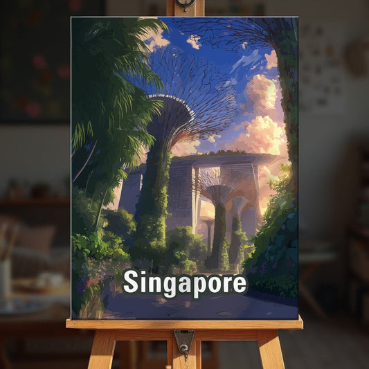 Paint by numbers - Garden Bay - MyArt