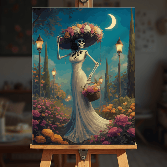Paint by numbers - Garden Catrina - MyArt
