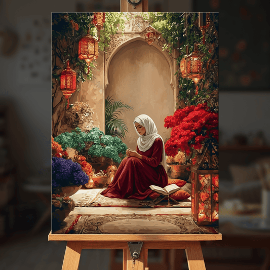 Paint by numbers - Garden Reading - MyArt