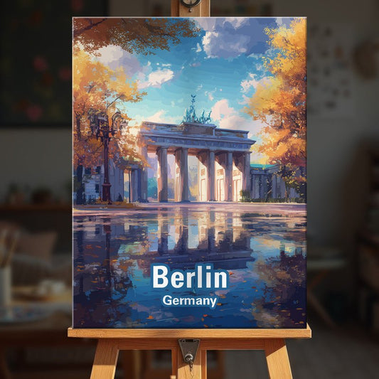 Paint by numbers - Gate Reflections - MyArt