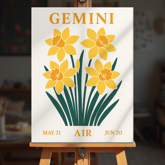 Paint by numbers - Gemini Blooms - MyArt