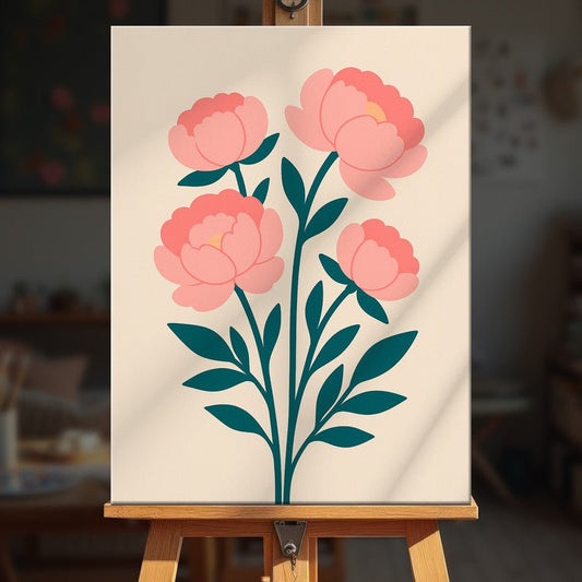 Paint by numbers - Gentle Blossoms - MyArt