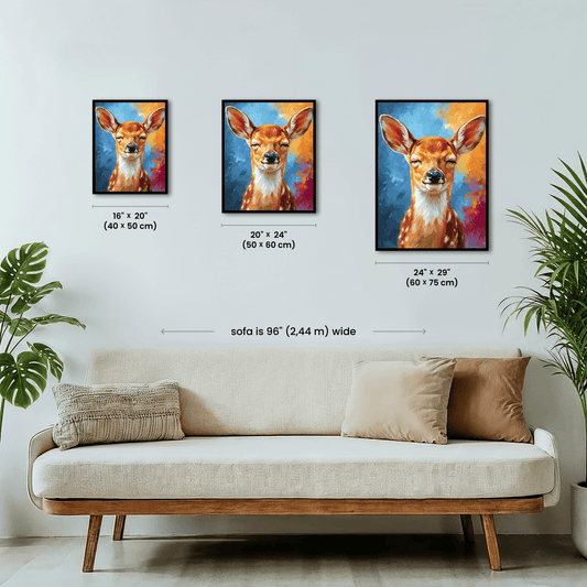 Paint by numbers - Gentle Fawn - MyArt