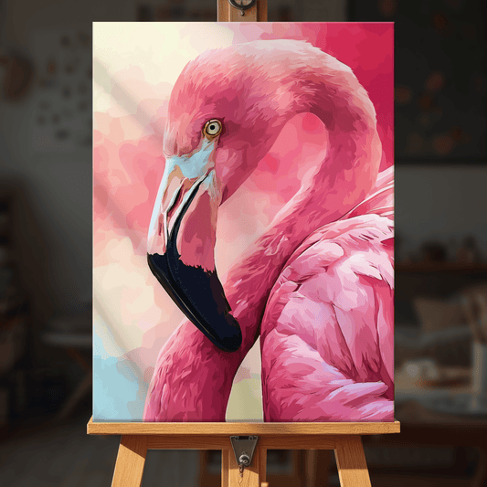 Paint by numbers - Gentle Flamingo - MyArt