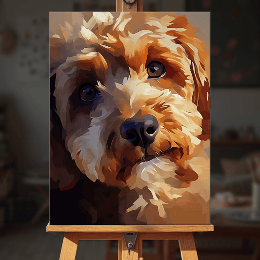 Paint by numbers - Gentle Gaze - MyArt