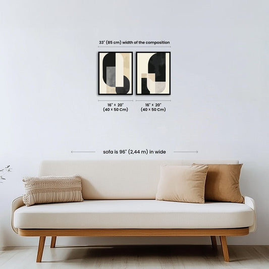 Paint by numbers - Geometric Harmony - MyArt