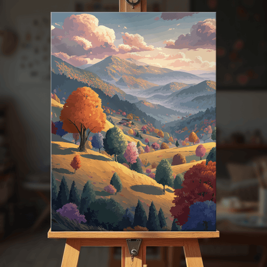 Paint by numbers - Gilded River - MyArt