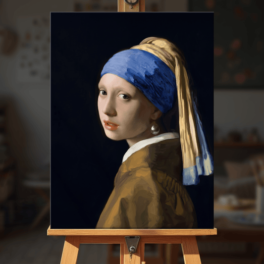 Paint by numbers - Girl with a Pearl Earring - Johannes Vermeer - MyArt