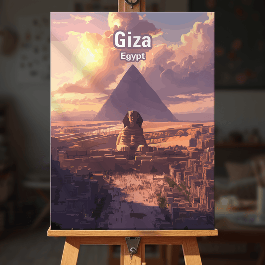 Paint by numbers - Giza Sphinx - MyArt