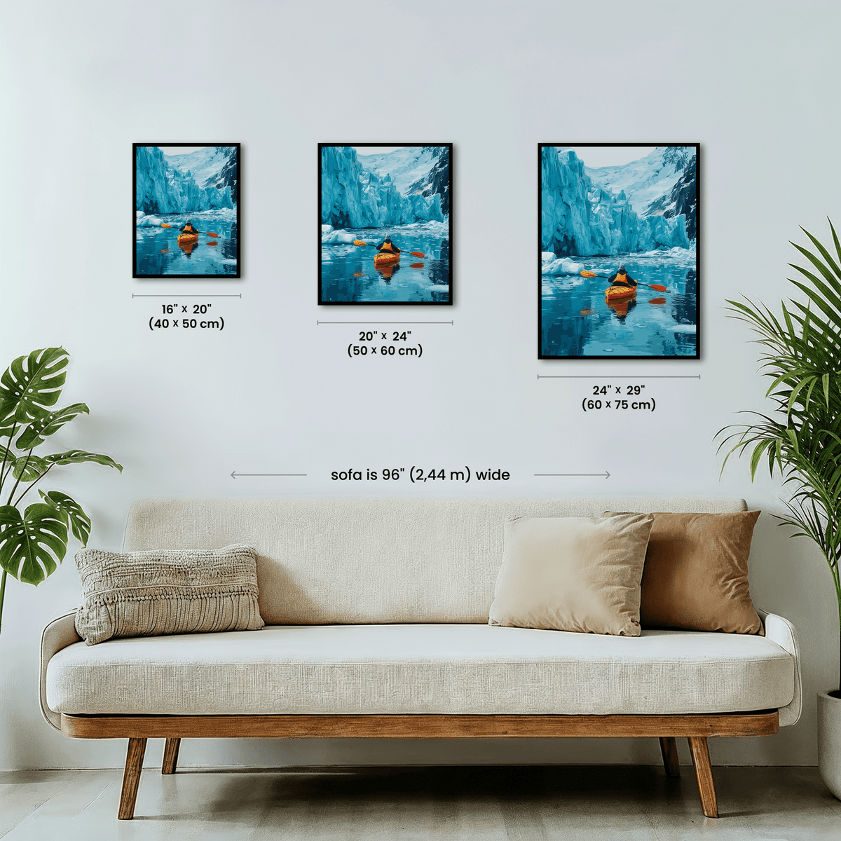 Paint by numbers - Glacial Paddle - MyArt