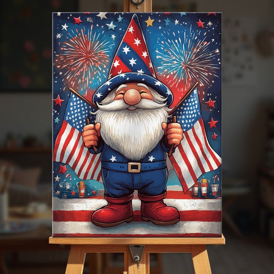 Paint by numbers - Gnome Parade - MyArt