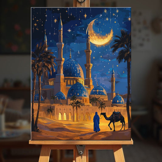 Paint by numbers - Golden Crescent - MyArt