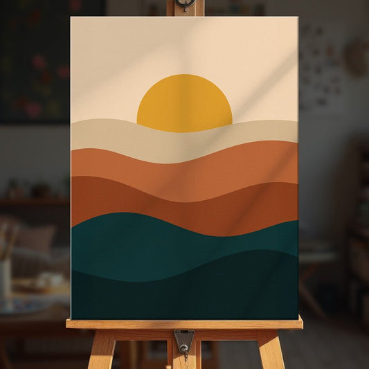 Paint by numbers - Golden Dawn - MyArt