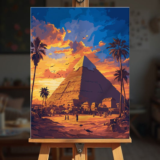 Paint by numbers - Golden Dusk - MyArt