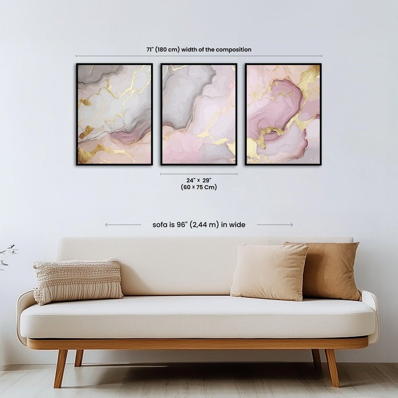 Paint by numbers - Golden Flow - MyArt