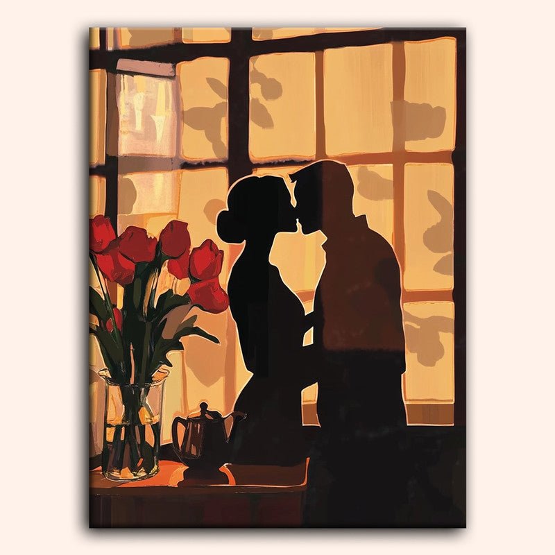 Paint by numbers - Golden Kiss - MyArt