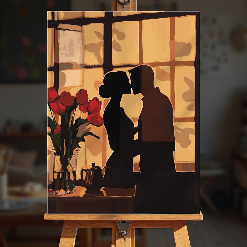 Paint by numbers - Golden Kiss - MyArt