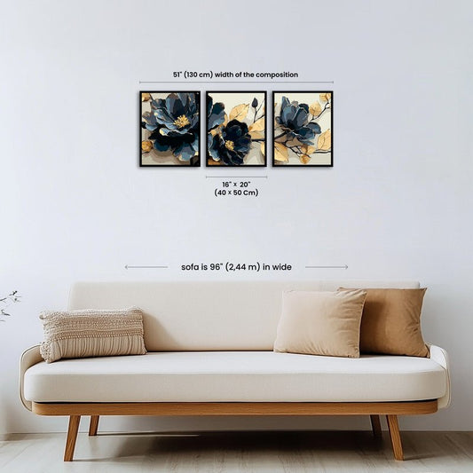 Paint by numbers - Golden Midnight - MyArt