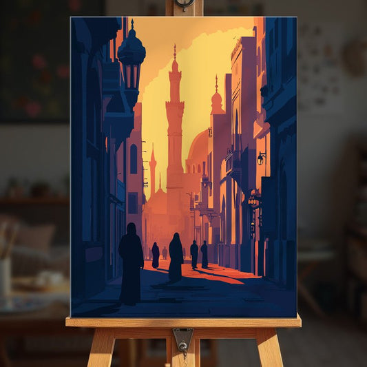 Paint by numbers - Golden Minarets - MyArt