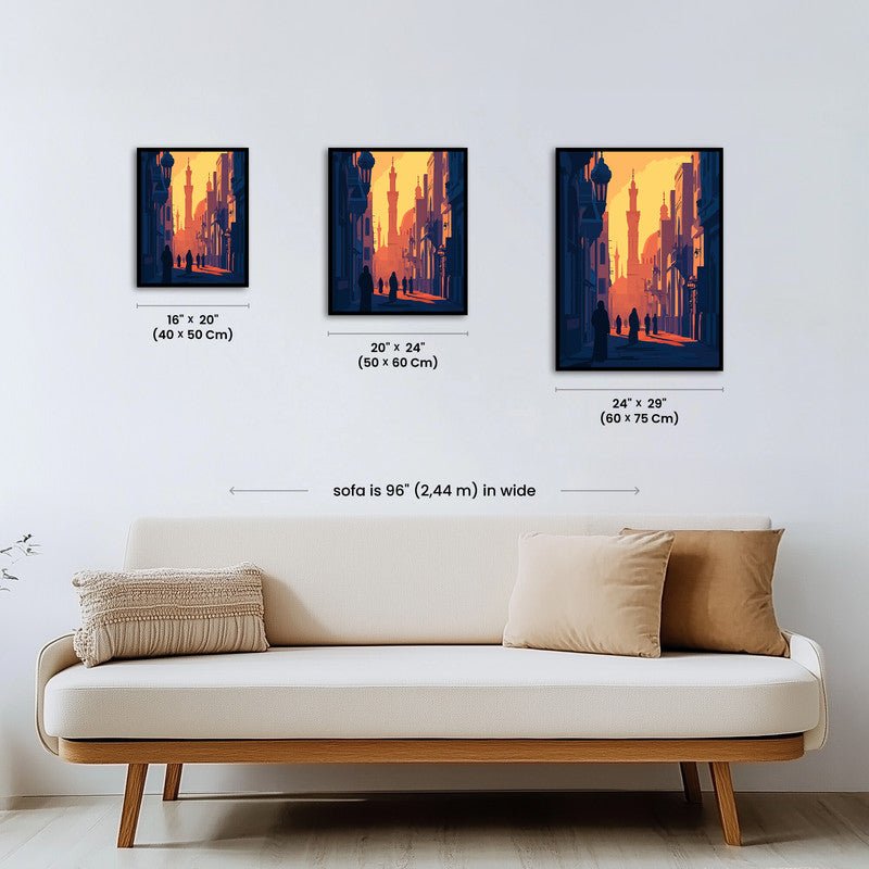 Paint by numbers - Golden Minarets - MyArt