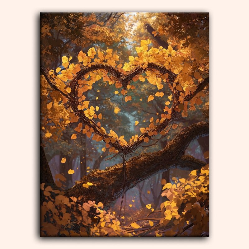 Paint by numbers - Golden Mist - MyArt