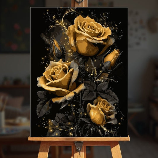 Paint by numbers - Golden Mystery - MyArt