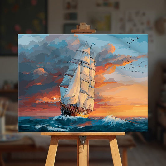 Paint by numbers - Golden Passage - MyArt