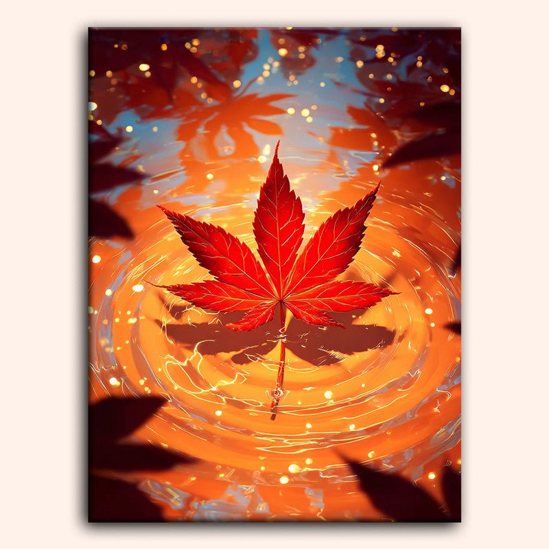 Paint by numbers - Golden River - MyArt