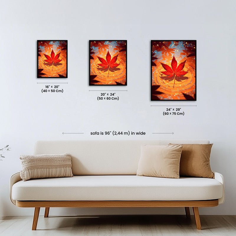 Paint by numbers - Golden River - MyArt