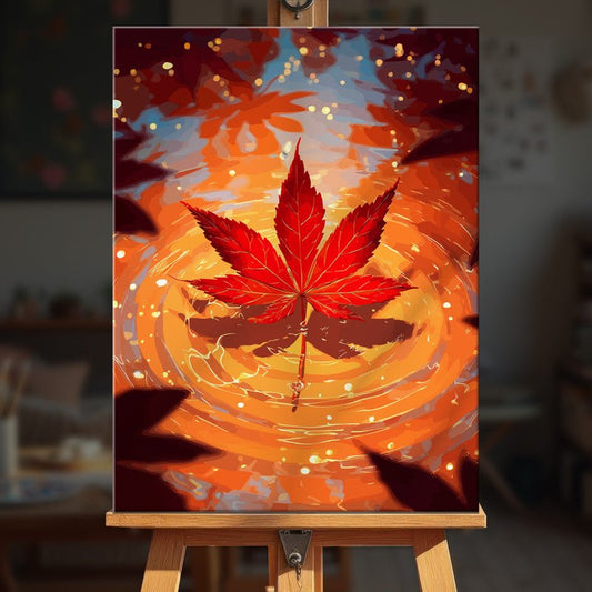 Paint by numbers - Golden River - MyArt