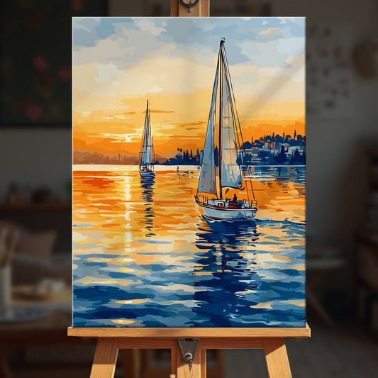 Paint by numbers - Golden Route - MyArt