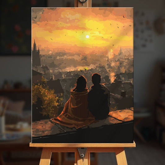 Paint by numbers - Golden Silence - MyArt