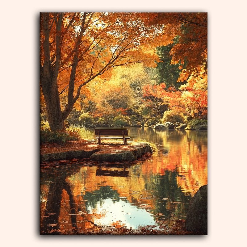 Paint by numbers - Golden Trail - MyArt