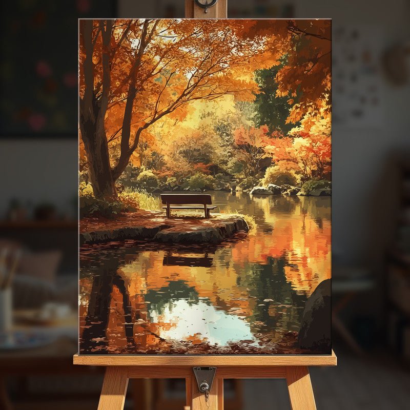 Paint by numbers - Golden Trail - MyArt