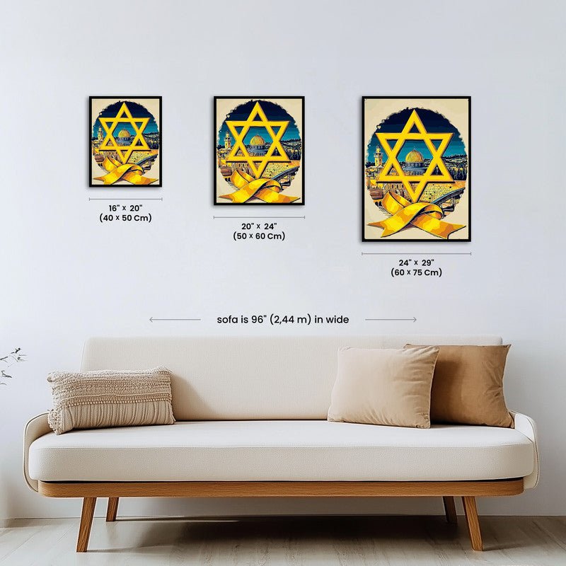 Paint by numbers - Golden Unity - MyArt