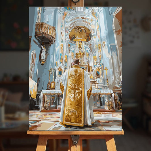 Paint by numbers - Golden Vestment - MyArt