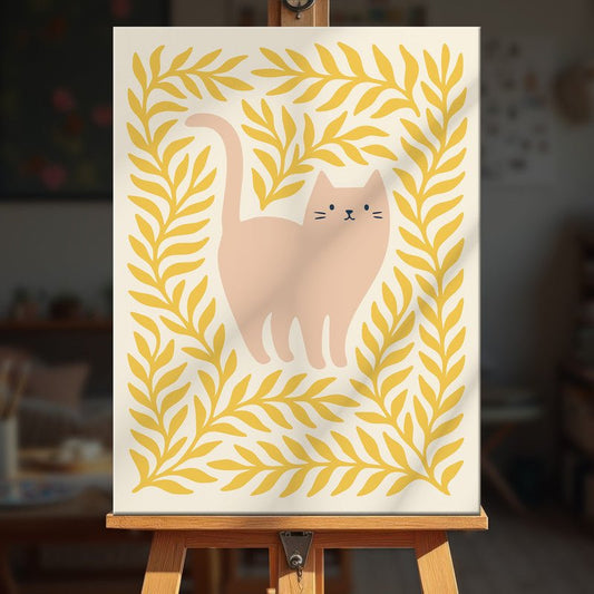 Paint by numbers - Golden Walk - MyArt