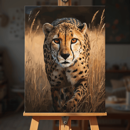 Paint by numbers - Golden Cheetah - MyArt