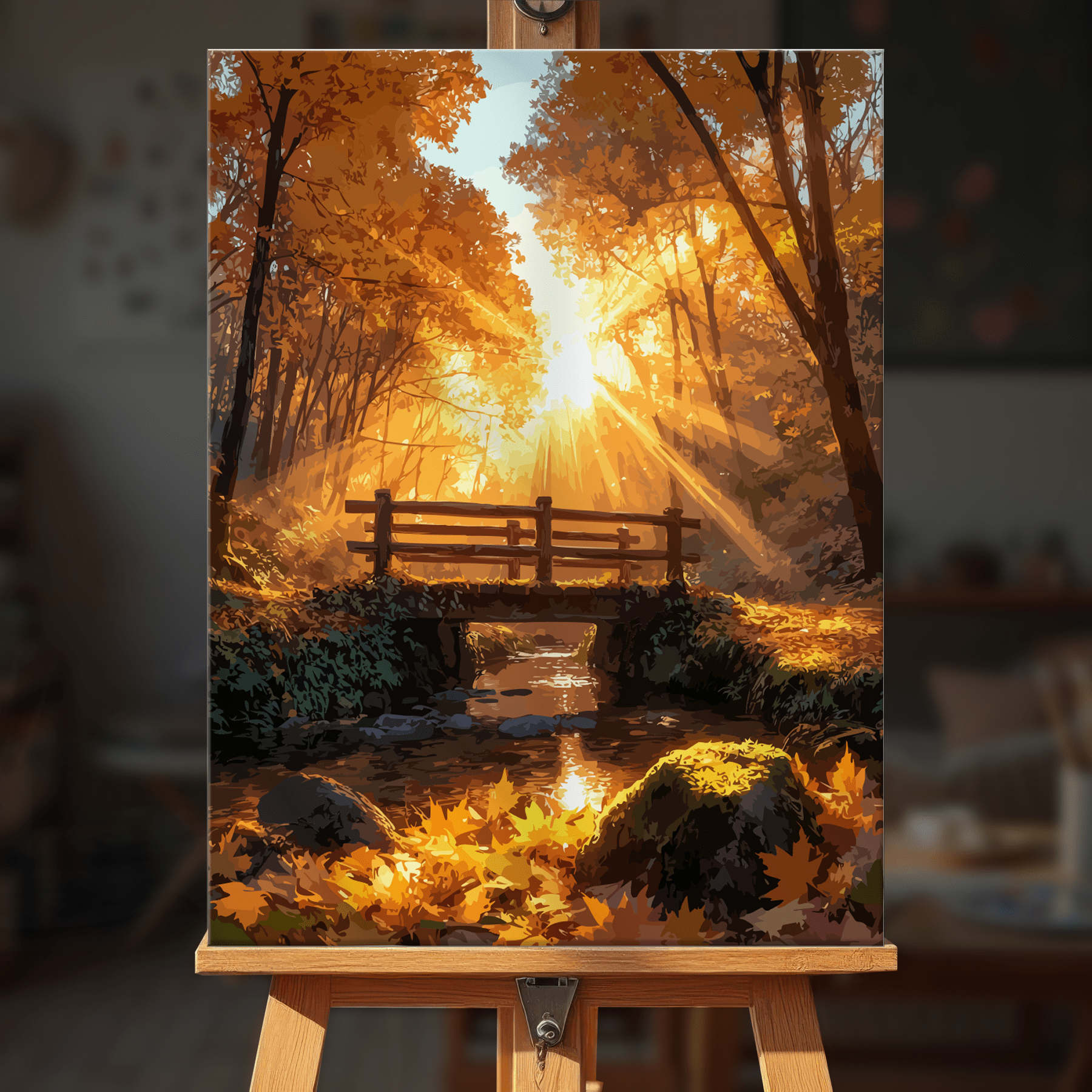 Paint by numbers - Golden Echo - MyArt