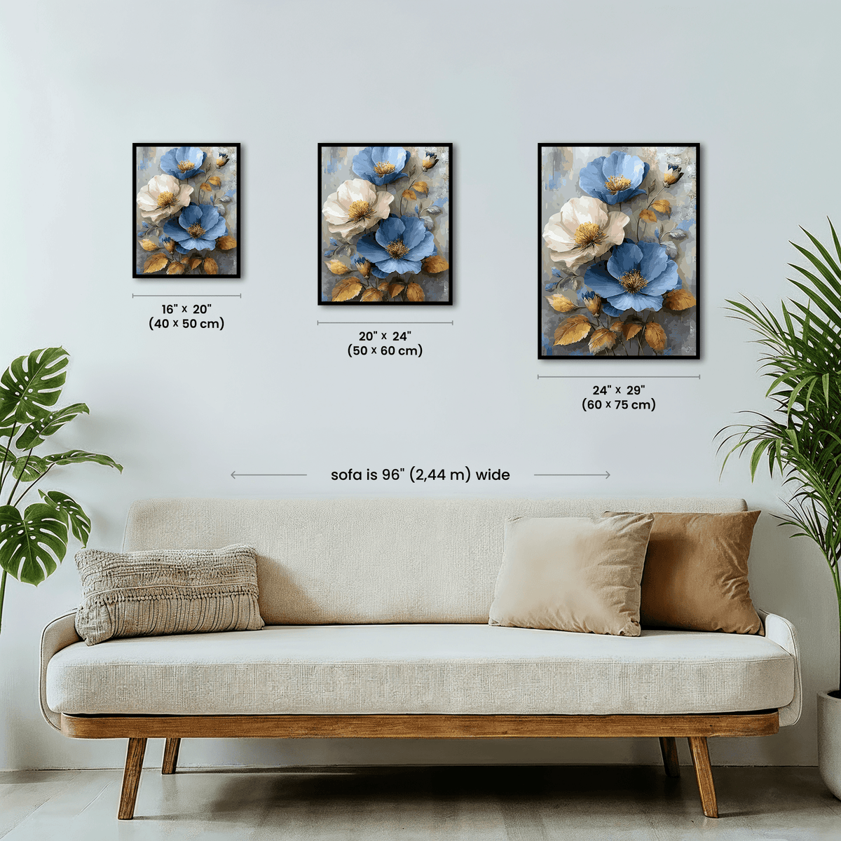 Paint by numbers - Golden Leaves - MyArt