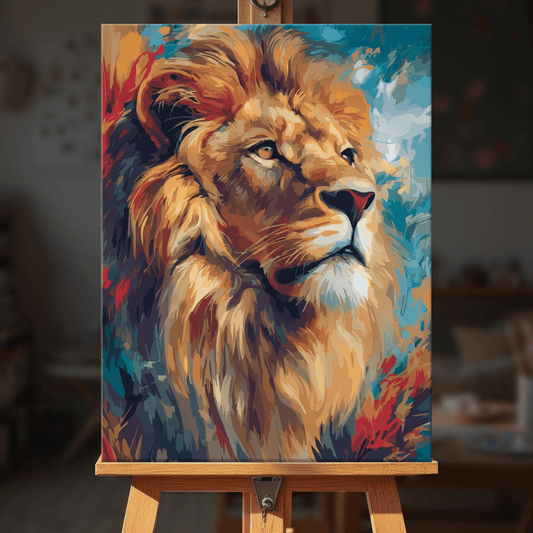 Paint by numbers - Golden Mane - MyArt