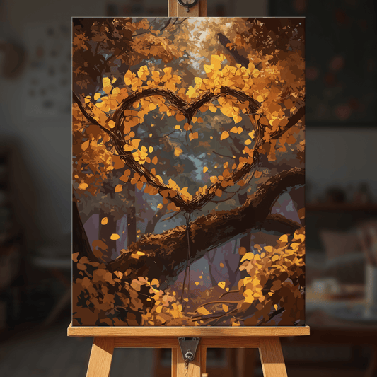Paint by numbers - Golden Mist - MyArt