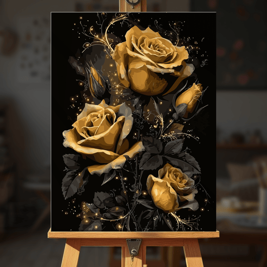 Paint by numbers - Golden Mystery - MyArt