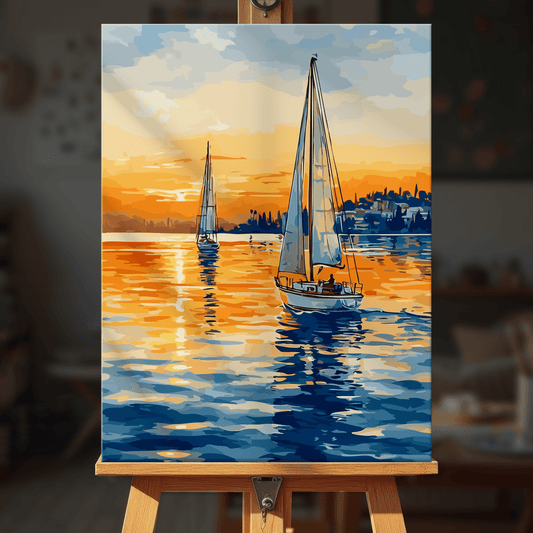 Paint by numbers - Golden Route - MyArt