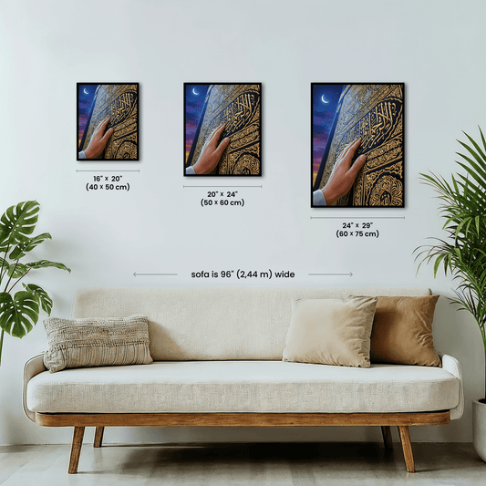 Paint by numbers - Golden Script - MyArt