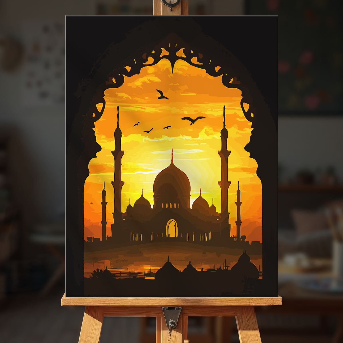 Golden Silhouette